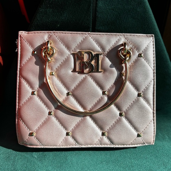 Pink Quilted mini Handbag by Badgley Mischka - Picture 13 of 14